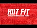 HIIT Fit Instructor Certification Course SEPT 20, 2025 | Thrive Academy | NUCares