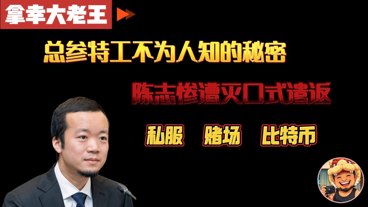 老王来了：陈志为何惨遭灭口式遣返｜中国首富陈志｜总参特工背后的秘密｜一带一路大撒币