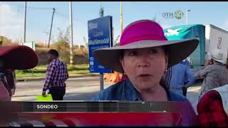 Continúan las manifestaciones de los ganaderos en Los Altos de Jalisco