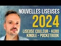 Les nouvelles liseuses pour 2024 kindle kobo pocketbook couleur