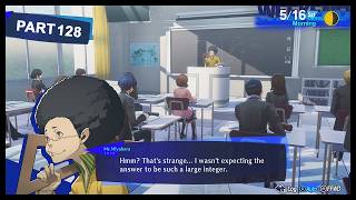 Persona 3 Reload Playthrough Part 128 5/16 (Morning) Mr.Miyahara's Lecture; Intergers & Variables