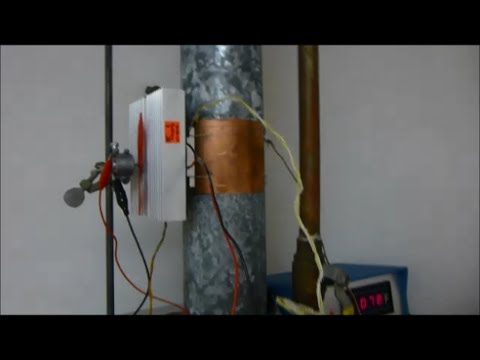 Power From Water Heater Flue Gas 