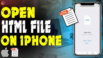 how to open html file on iPhone 2023 | F HOQUE |
