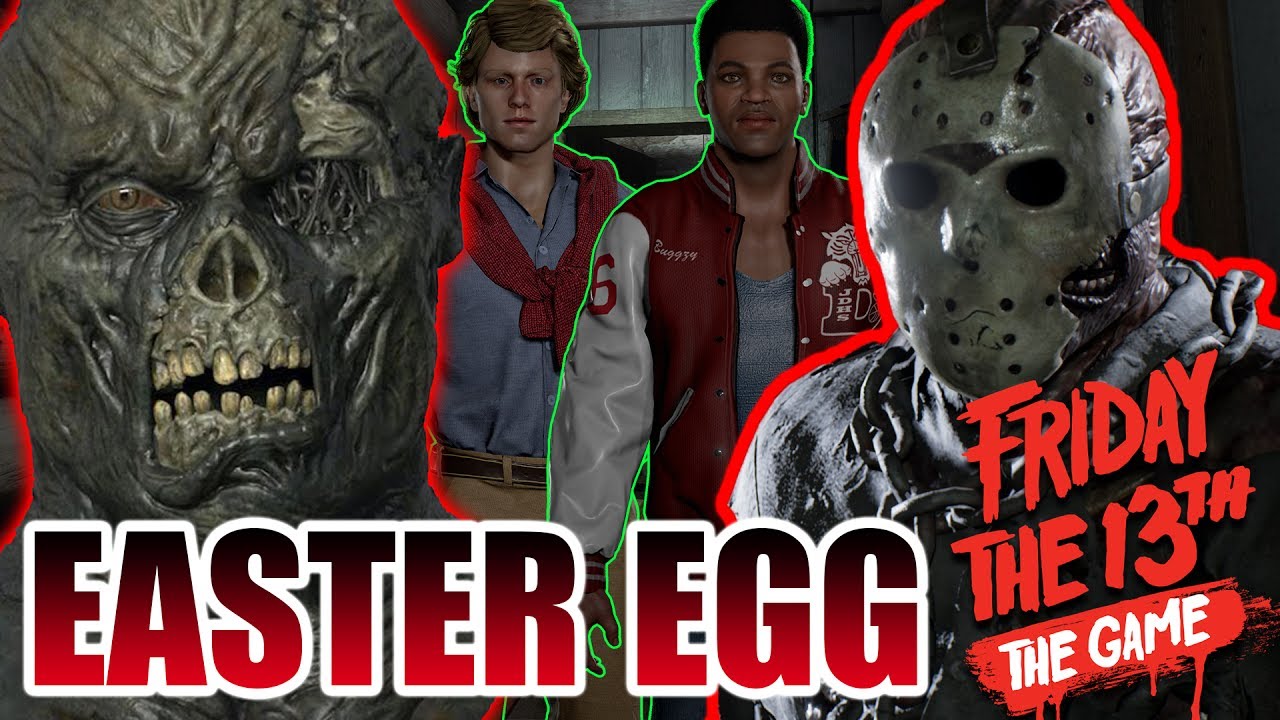 How to use JASON'S MASK!! - Easter Egg - Friday the 13th: The Game