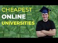 Cheapest universities in the usa  online college price comparison list