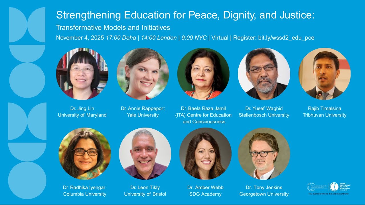 Strengthening Education for Peace, Dignity, and Justice: Second World Summit for Social Development