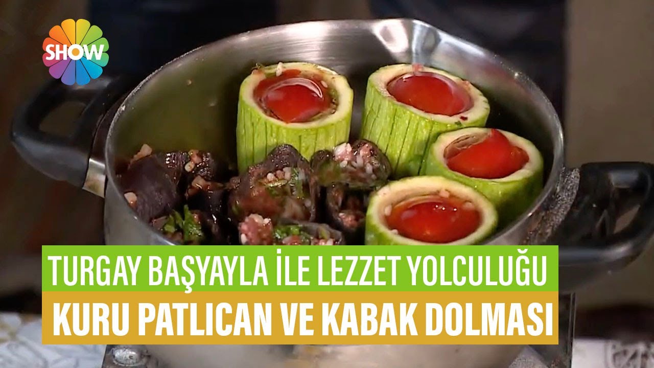 Kuru Patlıcan ve Kabak Dolması Tarifi | Turgay Başyayla İle Lezzet Yolculuğu Kuru Patlıcan ve Kabak Dolması Tarifi | Turgay Başyayla İle Lezzet Yolculuğu
