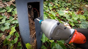 Fault finding INFESTED external lighting columns