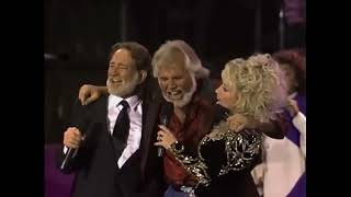 Dolly Parton, Kenny Rogers, & Willie Nelson - Something Inside So Strong (Live)