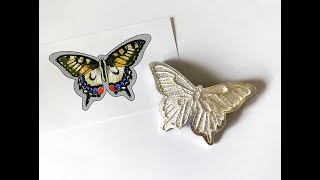 Enamel Tutorial- Adding Butterfly Wing Texture