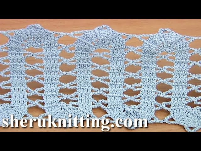 Crochet Simple Cord Lace Ribbon Pattern 