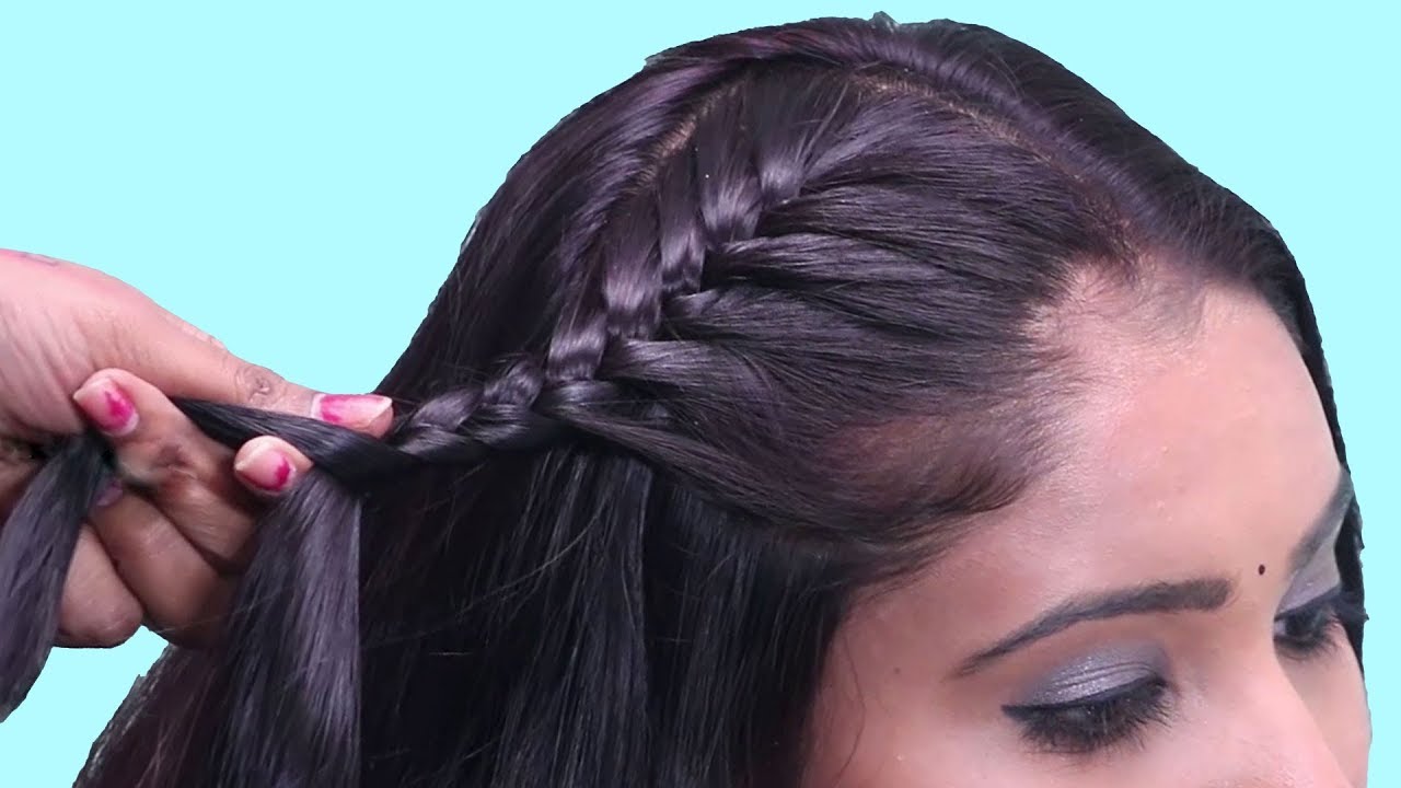 Indian traditional hairstyles for party/function/wedding || hairstyles for  long hair girls - YouTube