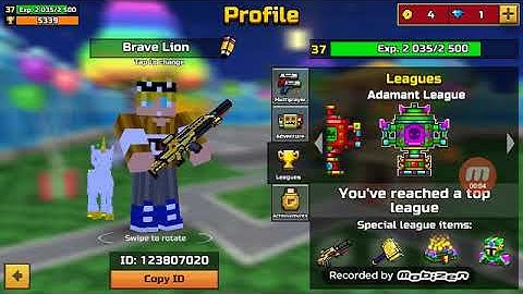 [How to make a invisible name in Pixel Gun 3d]