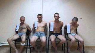 пленные зеки нацгвардии укропов 27 06 2014