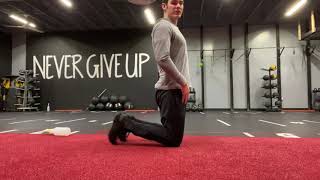 Kneeling Lean Backs