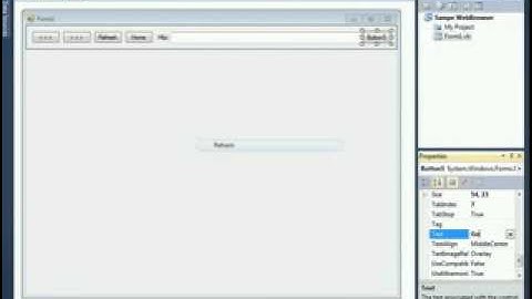 Creating a simple Web Browser With Visual Basic 2010 Express