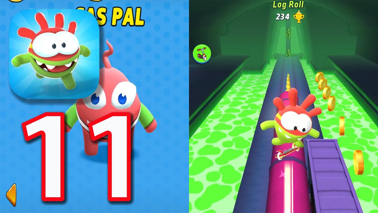 Om Nom: Run  - Free Run -  Walkthrough Gameplay Part 11 (iOS)