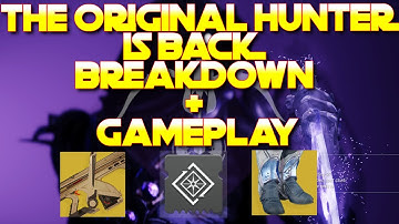 The Original VOID Hunter Build is BACK!! Perfected + Gameplay Guide #destiny2 #bungie #sony