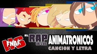 Video thumbnail of "EL RAP DE LOS ANIMATRONICOS (Canción y letra) edd00chan w/ Doblecero - Cole Rolland #FNAFHS"