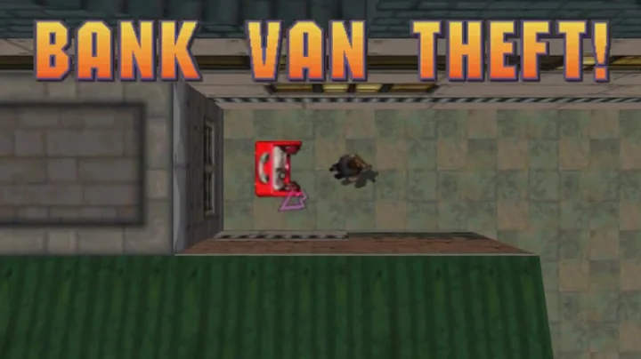 Grand Theft Auto (GTA) 2: Downtown District - Zaibatsu Job 7 - Bank Van Theft! (Walkthrough)