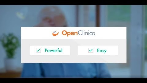 OpenClinica Electronic Data Capture (EDC)