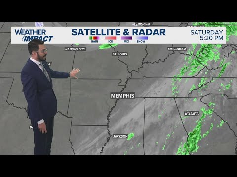 Rain on Friday night, dry and cool weekend ahead - YouTube
