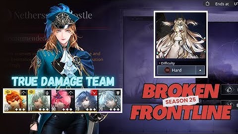 [PATH TO NOWHERE] Broken Frontline Dark Zone S25 Nethersand Apostle ft. True Damage Team (240k+)