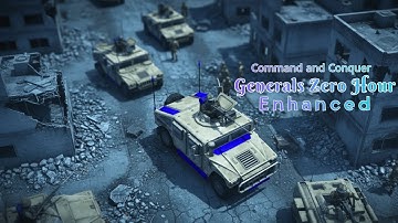 C&C Generals Zero Hour Enhanced Mod (2025) | 8-Player NATO Warfare | 2v2v2v2 Ultimate Battle