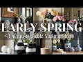 🌿 NEW! 2025 EARLY SPRING DECORATE WITH ME | Simple &amp; Elegant Entryway Table Styling Ideas