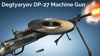 Animation: How a Degtyaryov DP-27 Machine Gun works