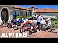 MY FULL COLLECTION OF DIRT BIKES!