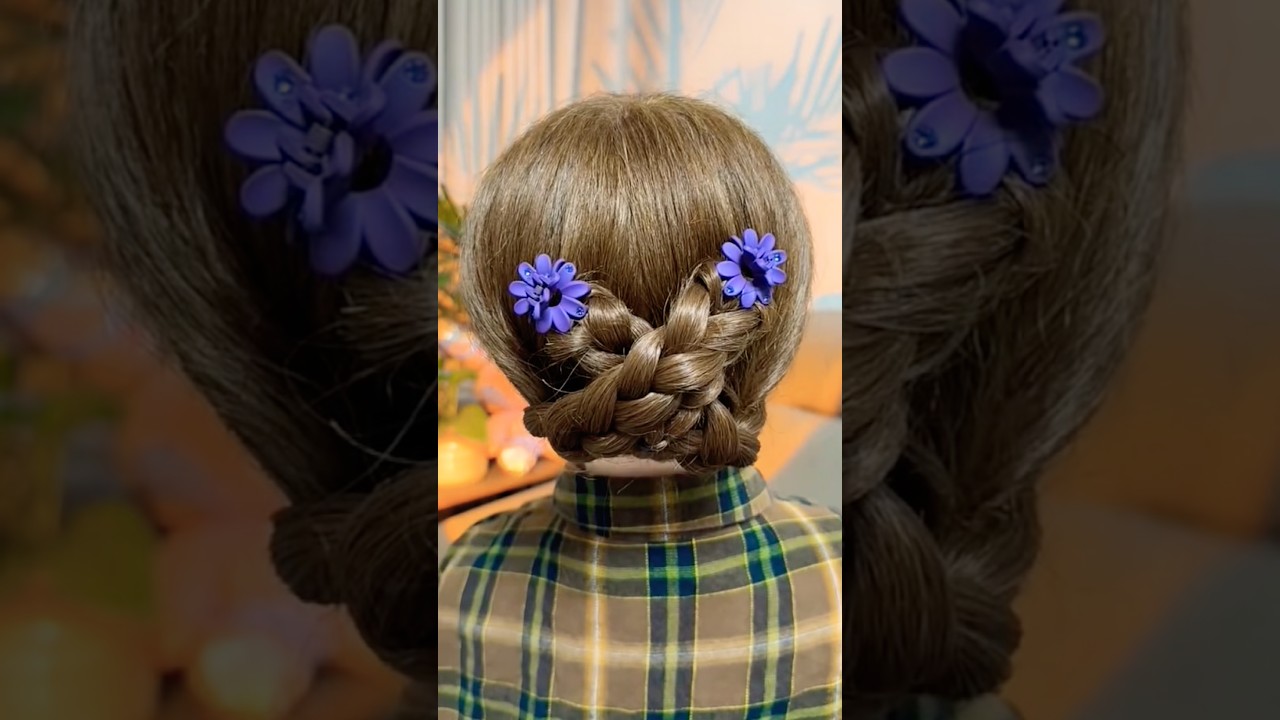 Easy hair hack❤️ #shorts #shortvideo #trending shorts #trending #hairtutorial  #viral #hacks #tips