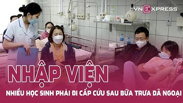 Nhiều học sinh nhập viện cấp cứu sau bữa trưa dã ngoại | VnExpress