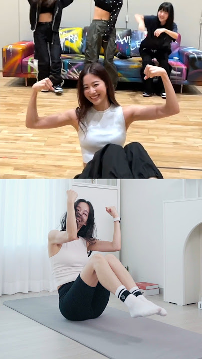 Part 2🔥l Level Up Your Core Burn with Kazuha-Inspired AB Routine #kpop #weightlossjourney