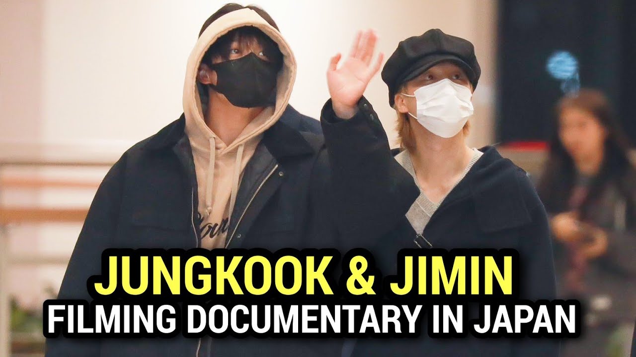JUNGKOOK and JIMIN Departed to Japan to Film Travelling