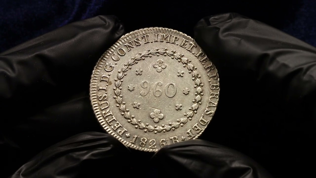 Lot 2060 Brazil 960 Reis 1826 R