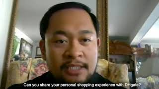 Seller story from DHgate：Wayne English——How to sell products on the wholesale platform.