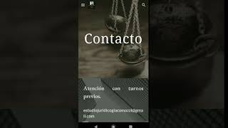 RECORRIDO WEB ESTUDIO JURÍDICO GIACOMAZZI screenshot 5