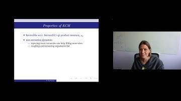 Cristina Toninelli: Bootstrap percolation and kinetically constrained models: universality results
