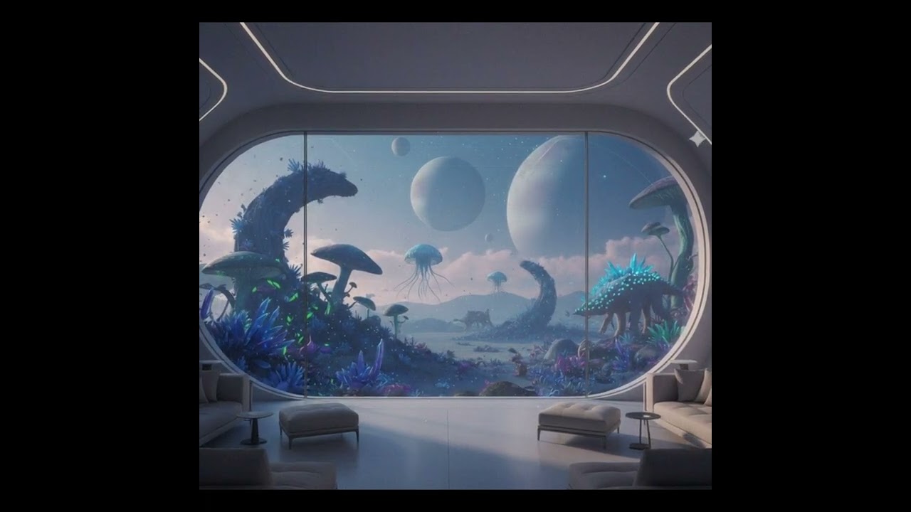 Outer Space Nature | Relaxing Ambient Music 3D | Beta 1449