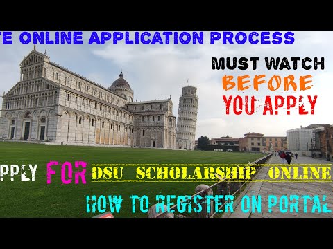 DSU Scholarship Announced || How To Fill The Application Form || Step by Step Application Process
