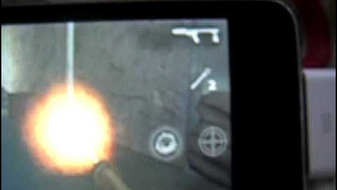 weird flamethrower glitch on nazi zombies for ipod touch