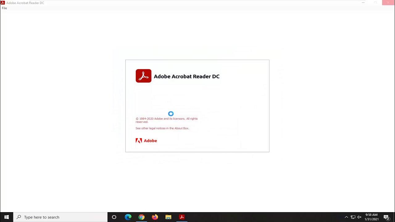 How to fix the adobe acrobat reader dc not opening issue in windows 10