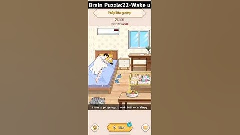 Brain Puzzle: Tricky Quest - Level 22 - Wake him