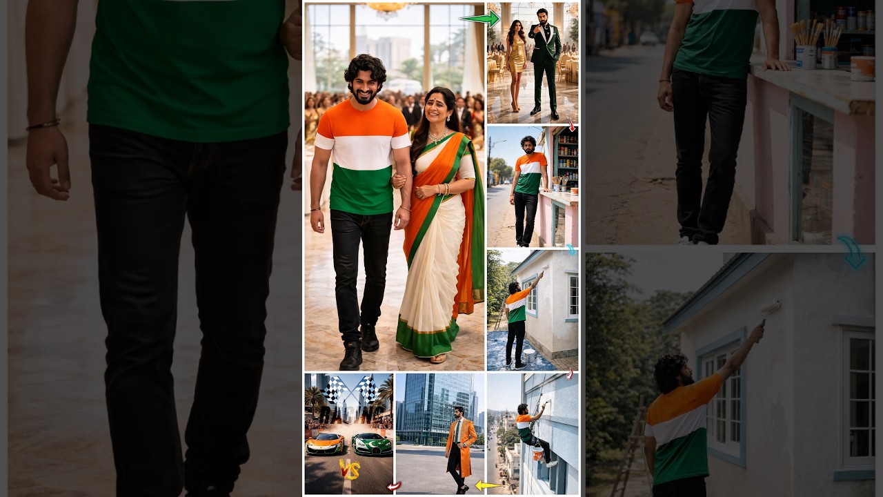 India🇮🇳 Vs 🇵🇰Pakistan | Him Poor But He Returned In A Lamborghini🔥 