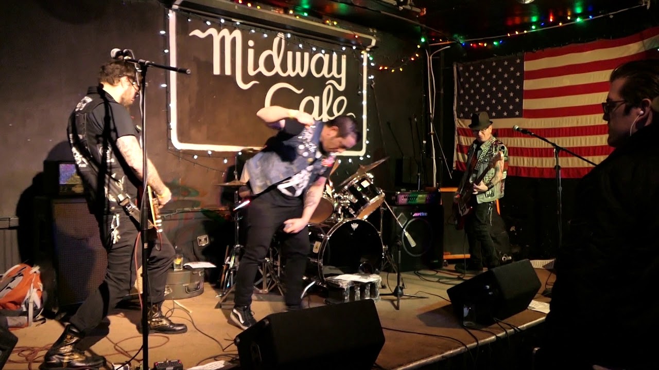 The Lost Riots at the Midway on 3/10/18 playing Bad Attitude - YouTube Punk Blowfish
