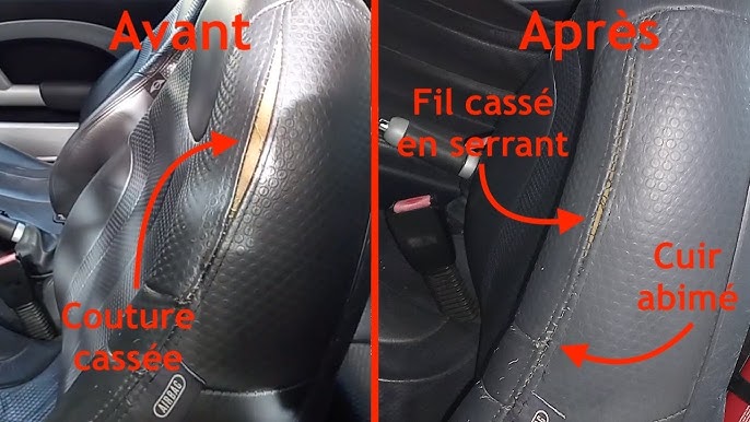 Comment réparer le siège troué d'une voiture ? - Vidéo Dailymotion