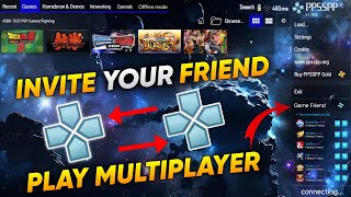 how to play ppsspp games with friends  | how to play multiplayer psp games on android screenshot 5