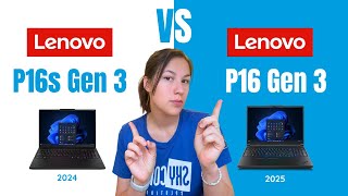 Lenovo ThinkPad P16s Gen 3 vs P16 Gen 3 - What's the difference