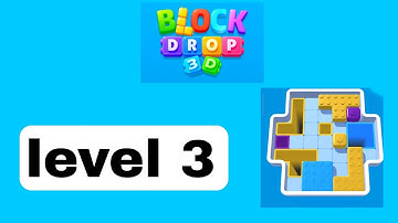 BLOCK DROP 3D LEVEL 3 WALKTHROUGH 